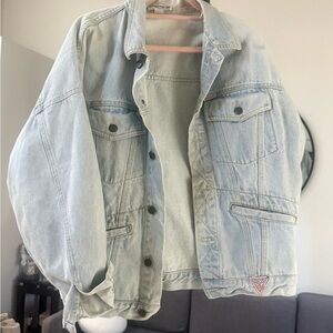 Guess Light Wash Denim Jacket vintage